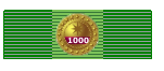 Medalla por 1000 Horas de Vuelo