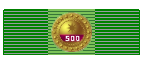 Medalla por 500 Horas de Vuelo